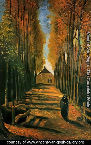 Vincent Van Gogh - Avenue Of Poplars In Autumn