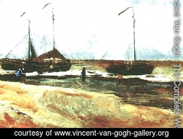 Vincent Van Gogh - Beach At Scheveningen In Calm Weather