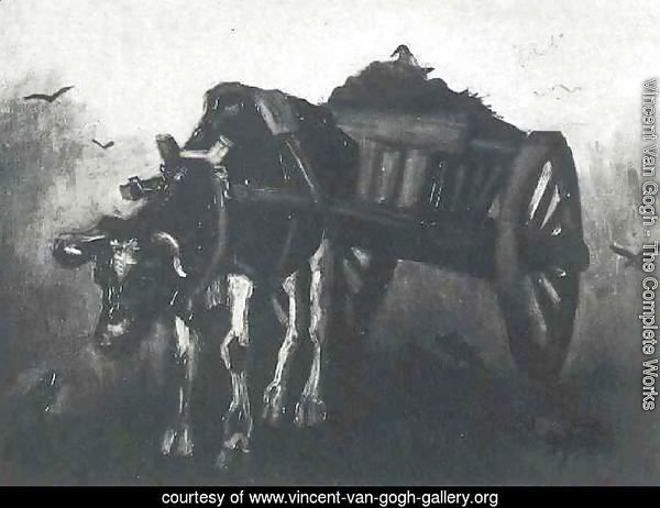 Cart With Black Ox
