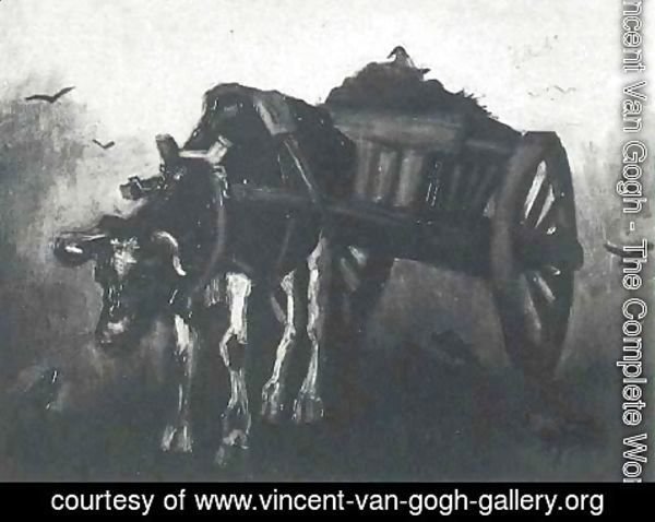Vincent Van Gogh - Cart With Black Ox