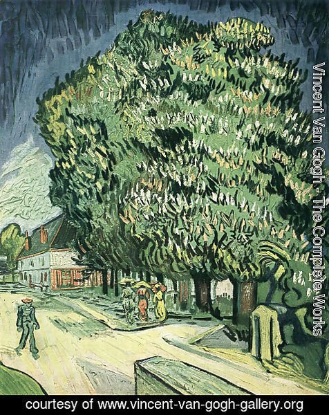 Vincent Van Gogh - Chestnut Tree In Blossom III