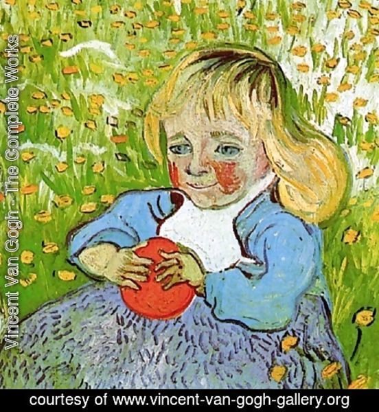 Vincent Van Gogh - Child With Orange
