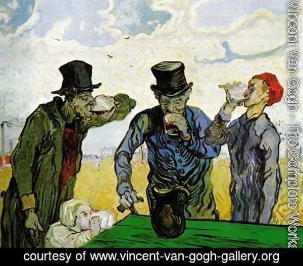 Vincent Van Gogh - The Drinkers
