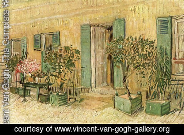 Vincent Van Gogh - Exterior Of A Restaurant At Asnieres