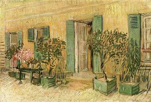 Vincent Van Gogh - Exterior Of A Restaurant At Asnieres