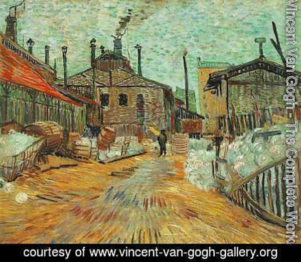 Vincent Van Gogh - The Factory At Asnieres