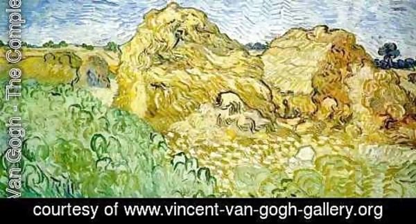 Vincent Van Gogh - Field With Wheat Stacks