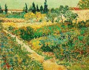 Vincent Van Gogh - Flowering Garden With Path