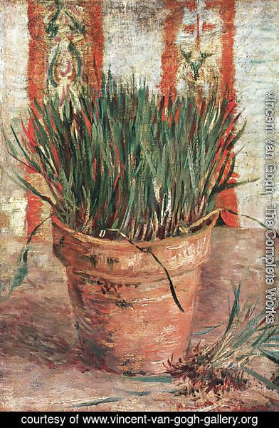 Vincent Van Gogh - Flowerpot With Chives