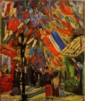 Vincent Van Gogh - The Fourteenth Of July Celebration In Paris