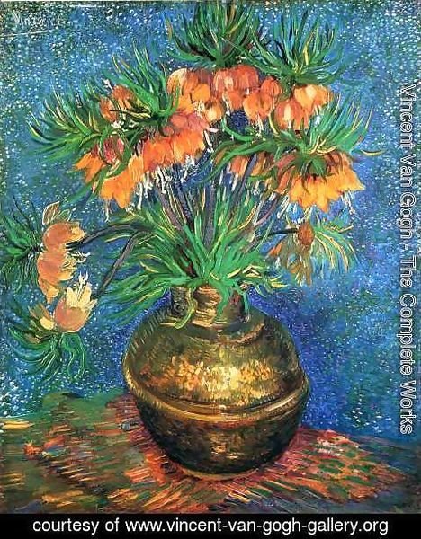 Vincent Van Gogh - Fritillaries In A Copper Vase