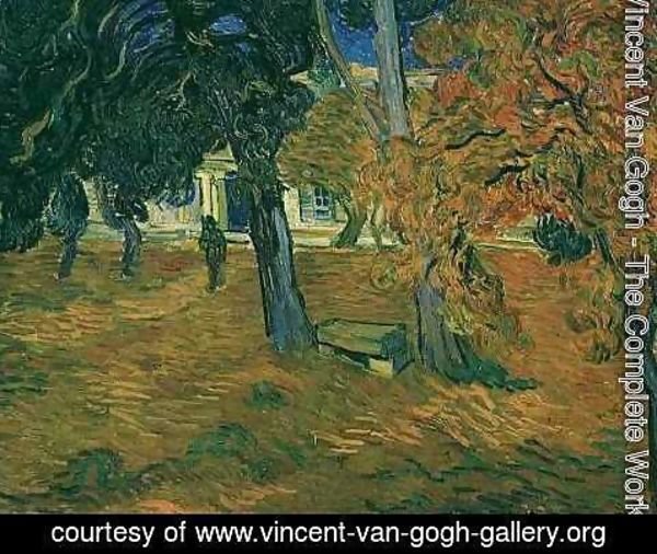 Vincent Van Gogh - Garden Of Saint Paul Hospital The V