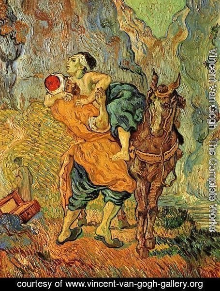 Vincent Van Gogh - The Good Samaritan (after Delacroix)