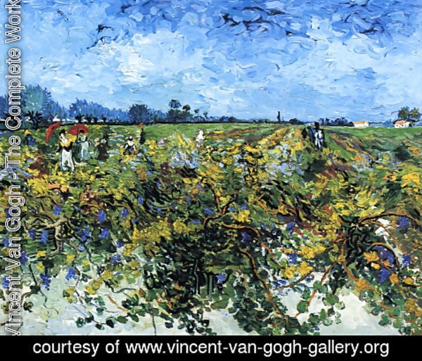 Vincent Van Gogh - The Green Vineyard