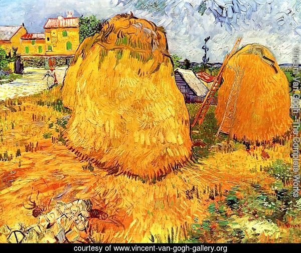 Haystacks In Provence