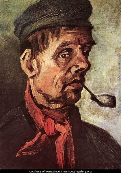 Head Of A Peasant With A Pipe