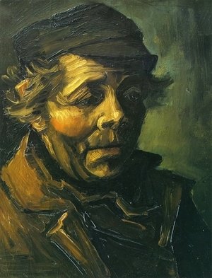 Vincent Van Gogh - Head Of A Peasant With Cap