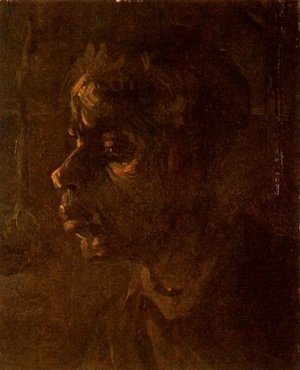 Vincent Van Gogh - Head Of A Peasant Woman