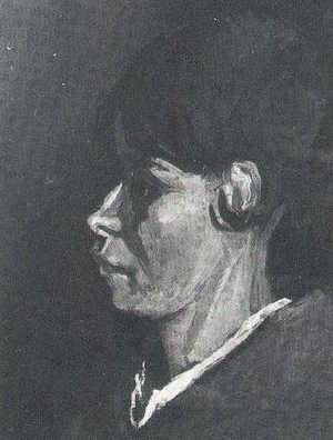 Vincent Van Gogh - Head Of A Peasant Woman II