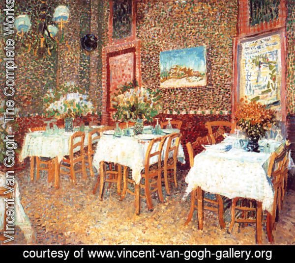 Vincent Van Gogh - Interior Of A Restaurant
