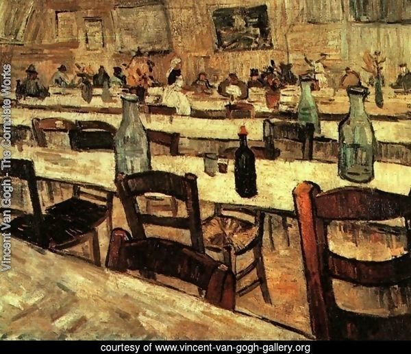 Interior Of A Restaurant In Arles
