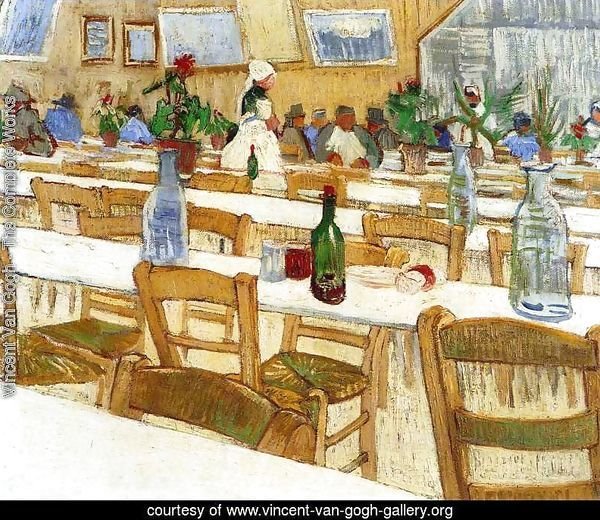 Interior Of The Restaurant Carrel In Arles