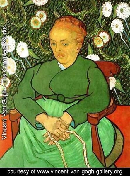 Vincent Van Gogh - La Berceuse (Augustine Roulin) III