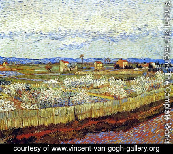 Vincent Van Gogh - La Crau With Peach Trees In Blossom
