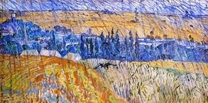 Vincent Van Gogh - Landscape At Auvers In The Rain