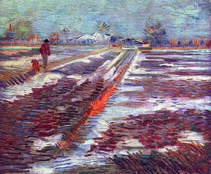 Vincent Van Gogh - Landscape With Snow