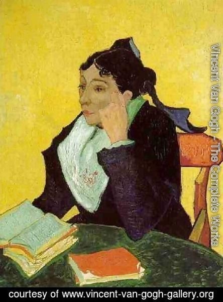 LArlesienne: Madame Ginoux With Books
