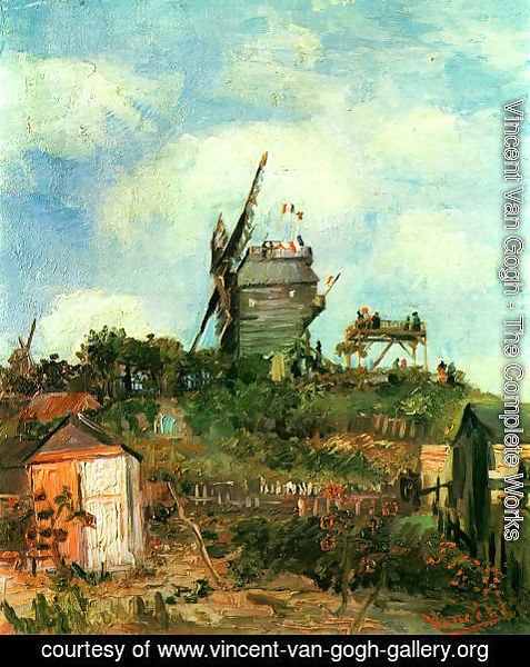 Vincent Van Gogh - Le Moulin De La Galette VI