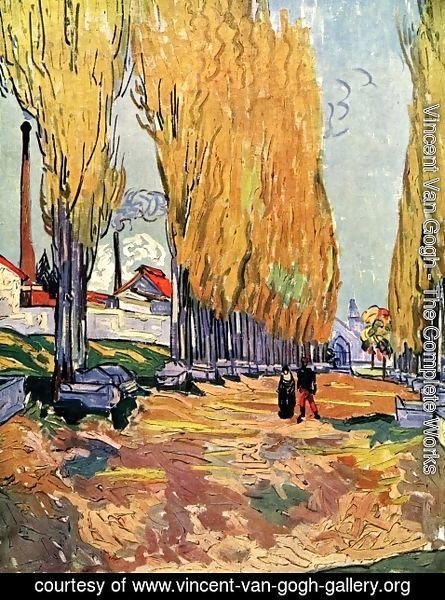 Vincent Van Gogh - Les Alyscamps