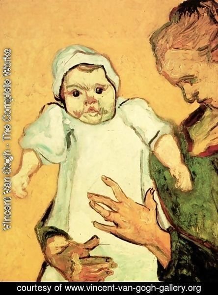 Vincent Van Gogh - Mother Roulin With Her Baby II