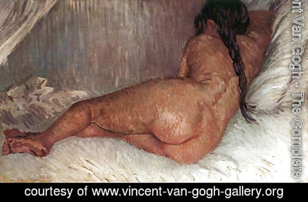 Vincent Van Gogh - Nude Woman Reclining Seen From The Back