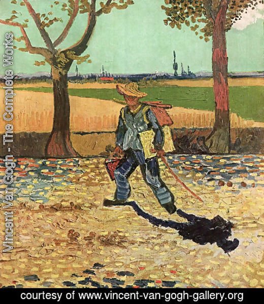 Vincent Van Gogh - The Painter On His Way To Work