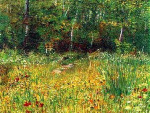Vincent Van Gogh - Park At Asnieres In Spring