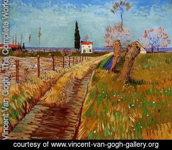 Vincent Van Gogh - Path Through A Field With Willows