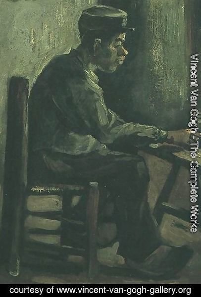 Peasant Sitting At A Table