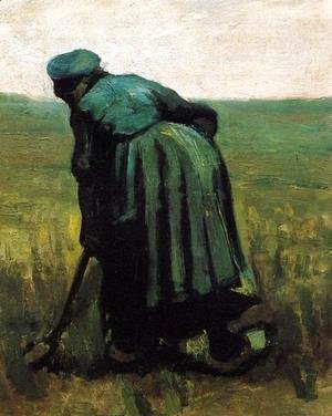 Vincent Van Gogh - Peasant Woman Digging III