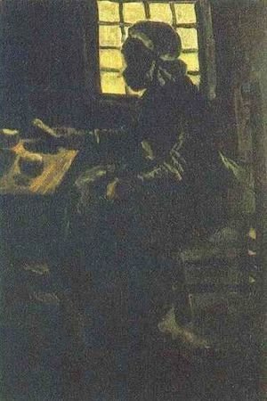 Vincent Van Gogh - Peasant Woman Taking Her Meal