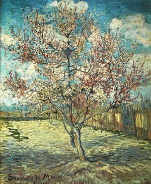 Vincent Van Gogh - Pink Peach Tree In Blossom (Reminiscence Of Mauve)