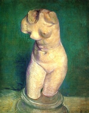 Vincent Van Gogh - Plaster Statuette Of A Female Torso IV