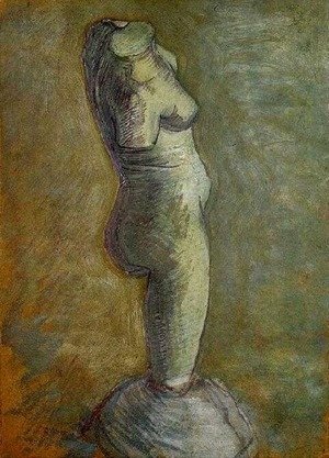Vincent Van Gogh - Plaster Statuette Of A Female Torso V