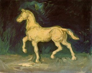 Vincent Van Gogh - Plaster Statuette of a Horse