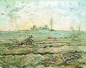 Vincent Van Gogh - The Plough And The Harrow (after Millet)