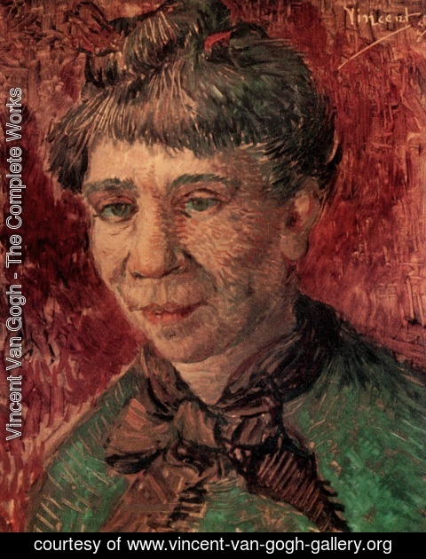Vincent Van Gogh - Portrait Of A Woman (Madame Tanguy?)