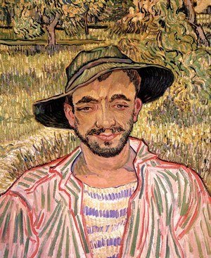 Vincent Van Gogh - Portrait Of A Young Peasant