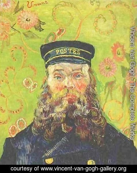 Vincent Van Gogh - Portrait Of The Postman Joseph Roulin IV