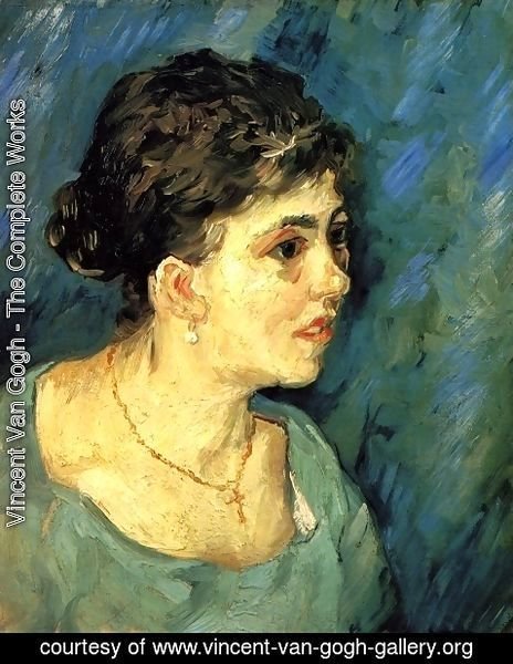 Vincent Van Gogh - Portrait Of Woman In Blue